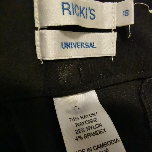 Ricki's Universal Dress Pant Flare Leg US 18 - Picture 6 of 6